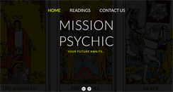 Desktop Screenshot of missionpsychic.com